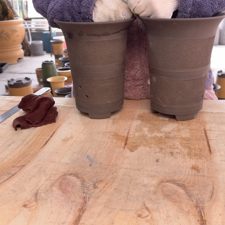 紫砂紫砂花盆破损补发