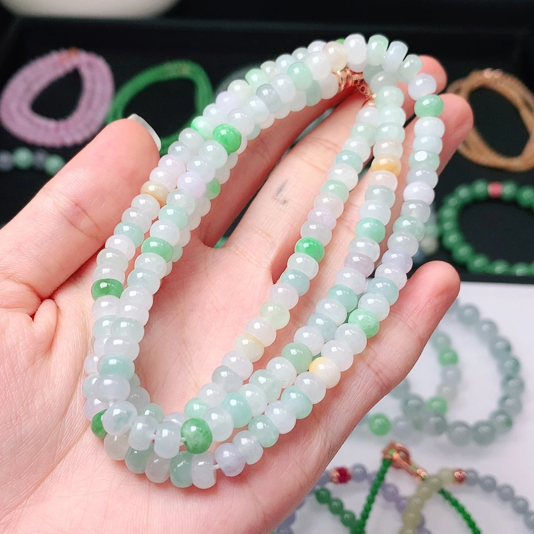 未镶嵌手链翡翠翡翠