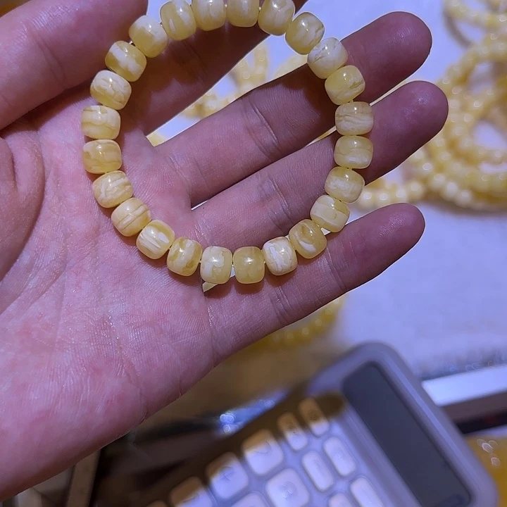 手链琥珀未镶嵌?****?蜜蜡
