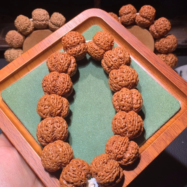 金刚菩提手串26+定制款麒麟梅花