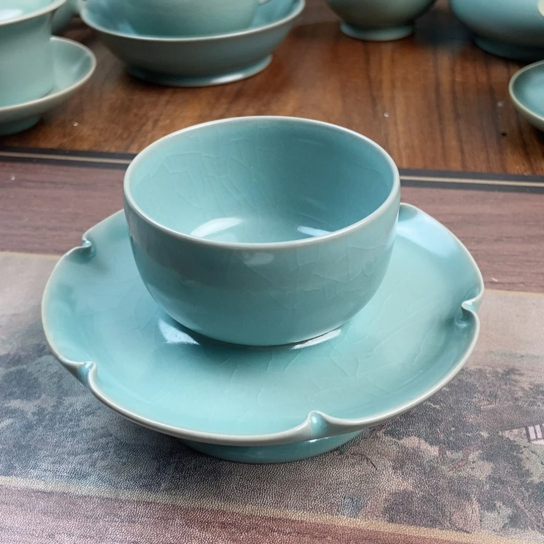 摆件原产地原矿汝瓷～茶器