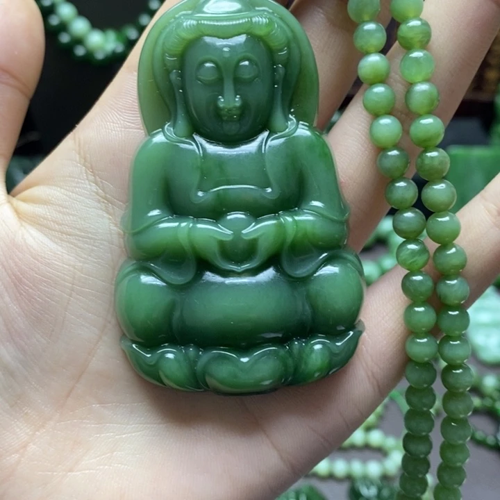 和田玉吊坠未镶嵌