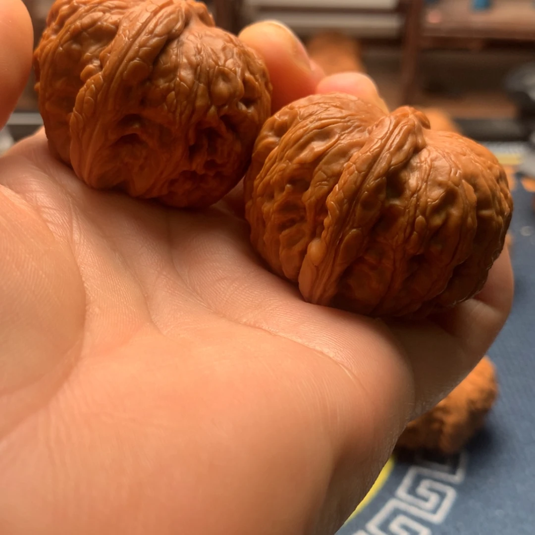 【闪购商品】把件文玩核桃微***6元宝42