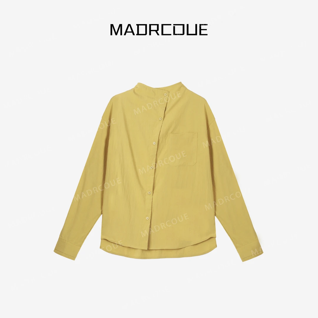 MADRCOUE 气质高级立领气质衬衣605115