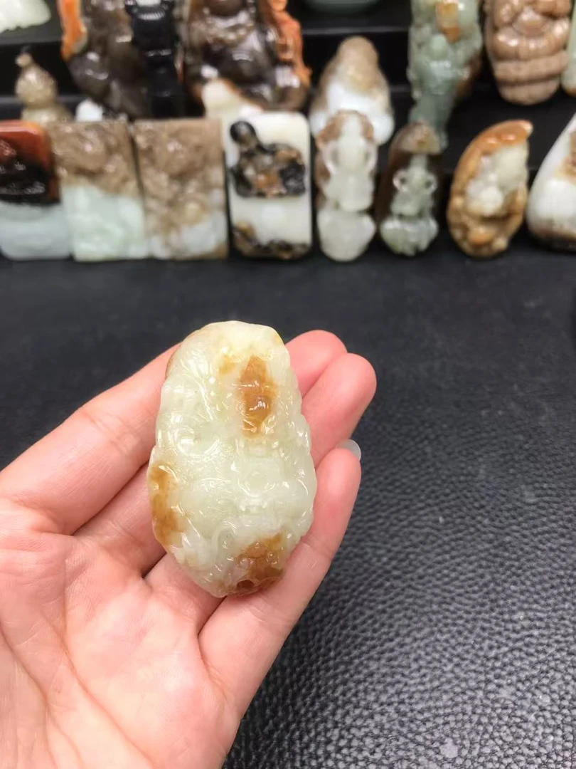 和田玉龙，实物漂亮