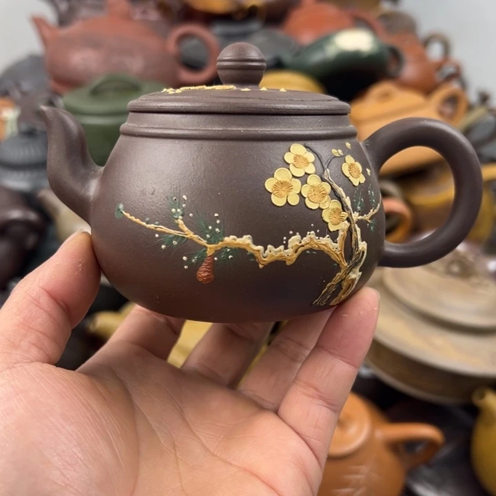 茶壶紫砂紫砂壶微瑕次