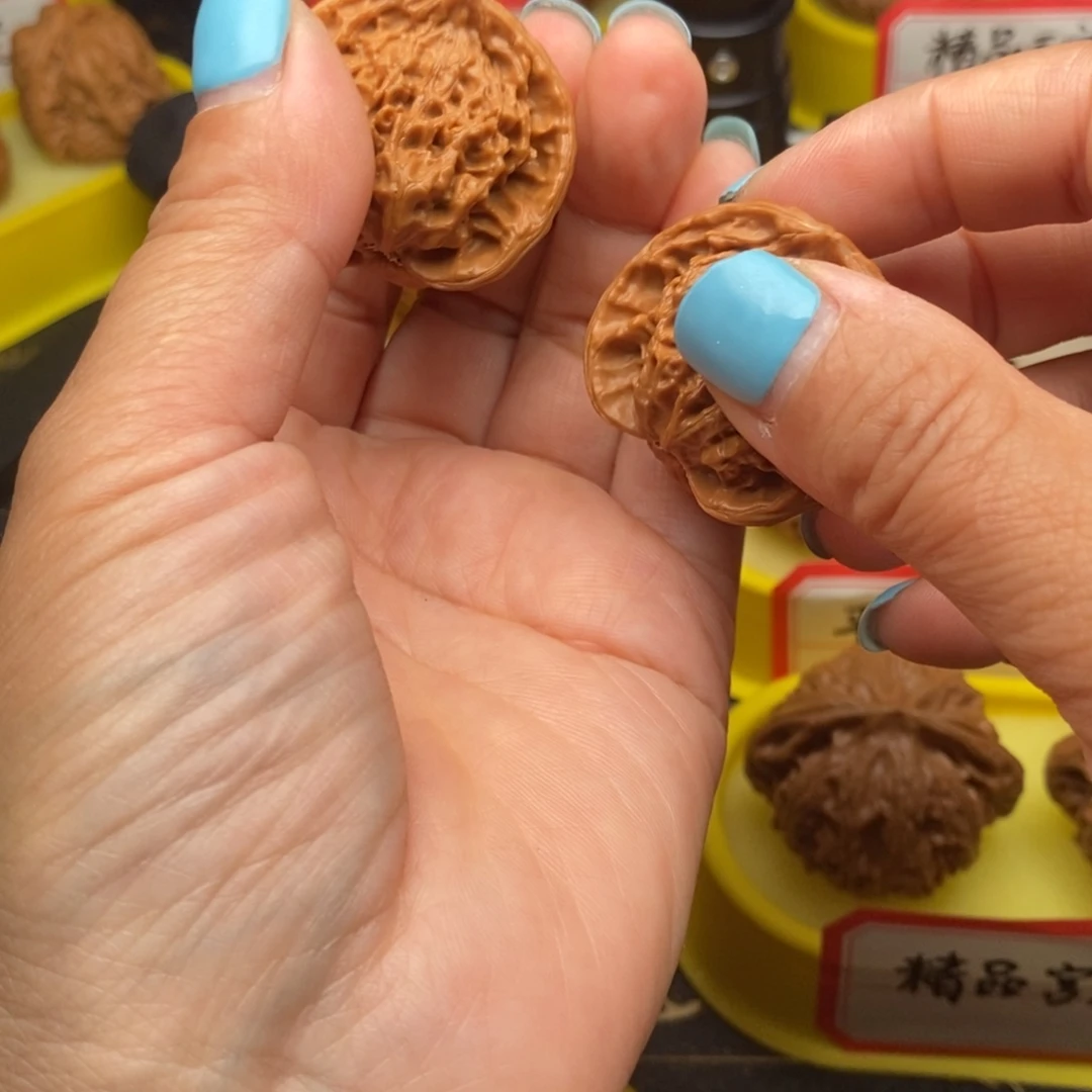 Ꮙ***安文玩核桃吊坠聚宝盆