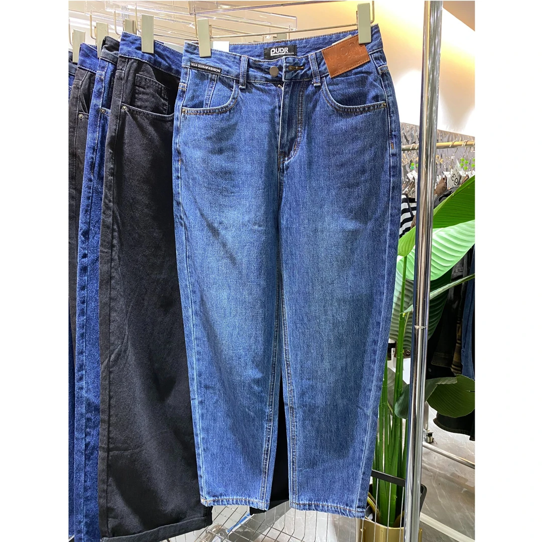 280  高街时尚设计师水洗潮流做旧复古休闲美式牛仔裤  款号#058
