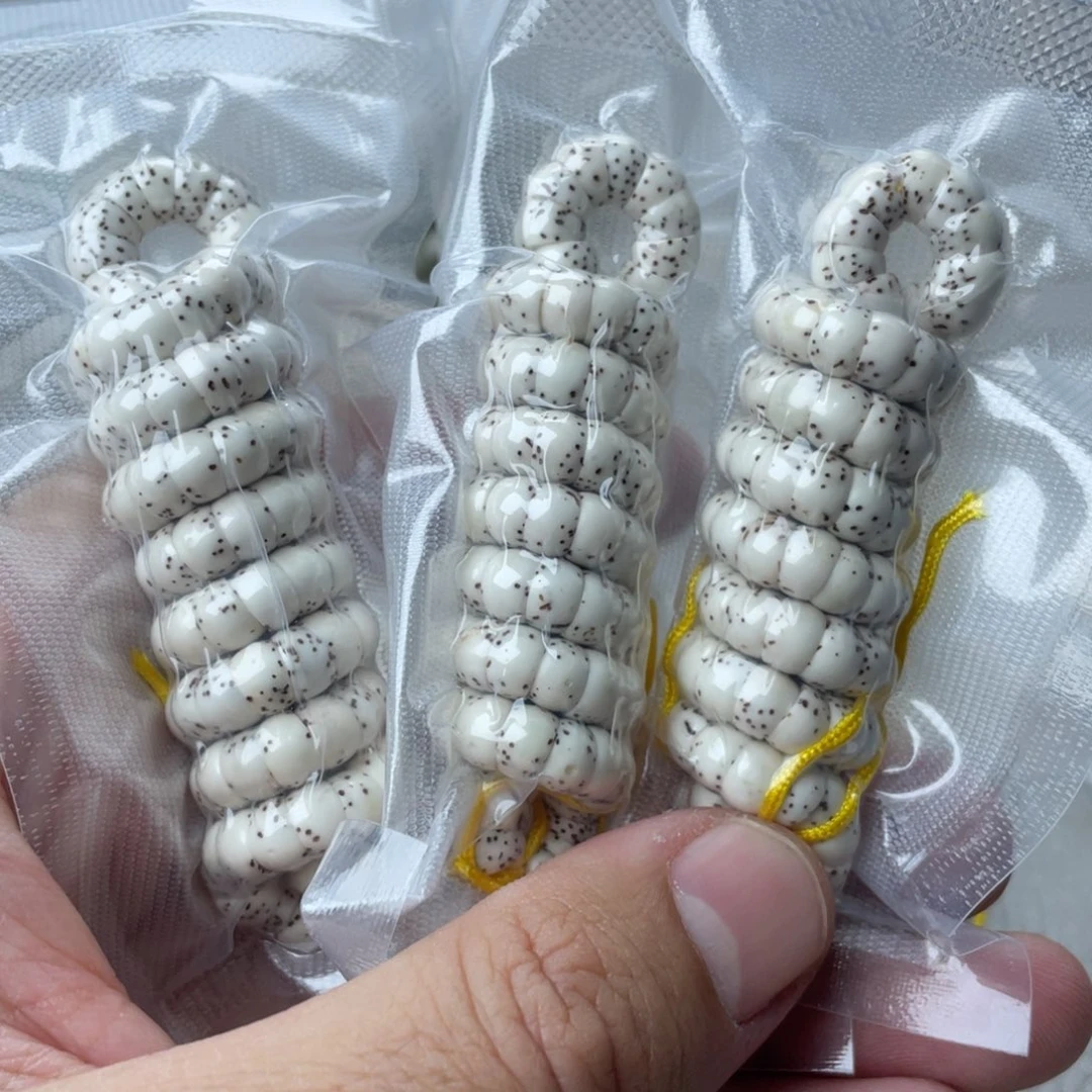 星月菩提吊坠一物一图6mm大留白星月菩提大肠