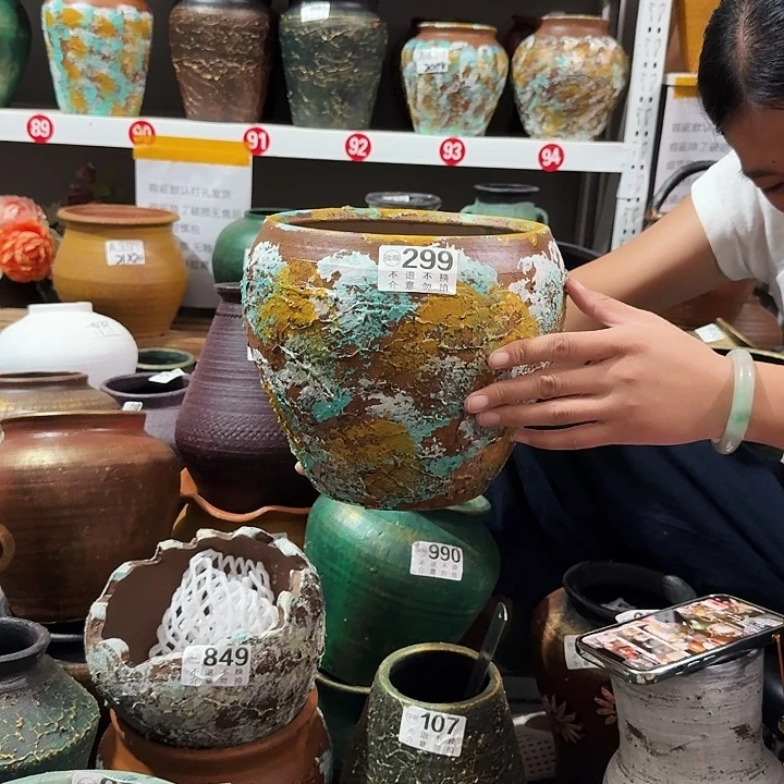 23彩绘高度20口径20