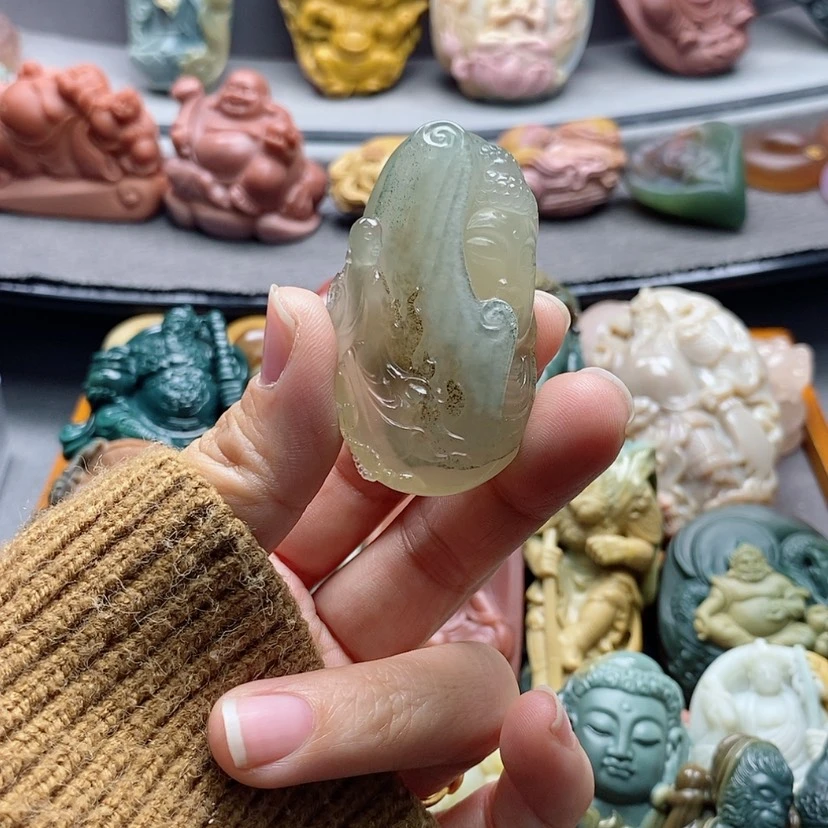 【闪购商品】未镶嵌吊坠定制玛瑙