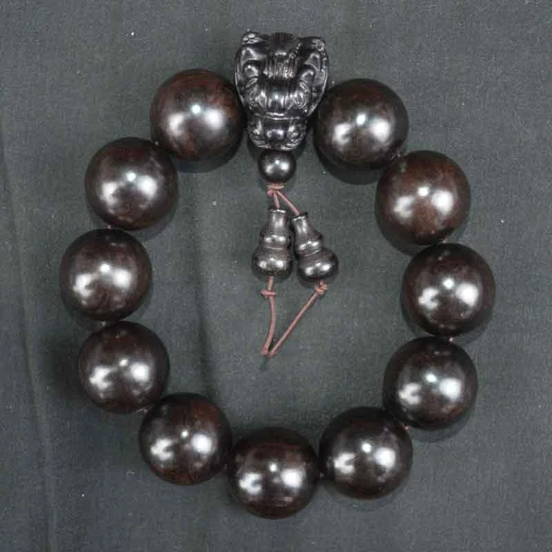 黑檀男女款佛珠手串卡20 043（无礼盒）