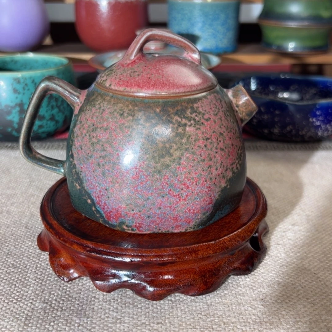 郴***计陶杯子钧瓷艺术作品