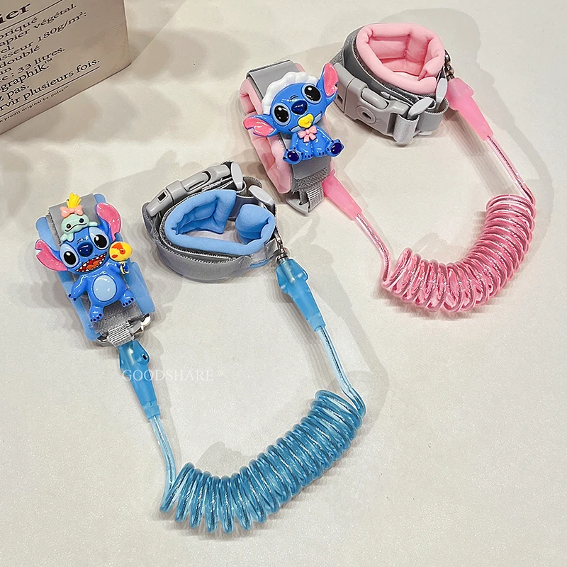 儿童牵引绳防走失带可爱卡通母子防走丢手环安全链遛娃神器防丢绳