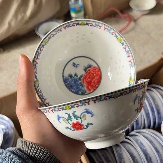 碗景德镇高温细白瓷