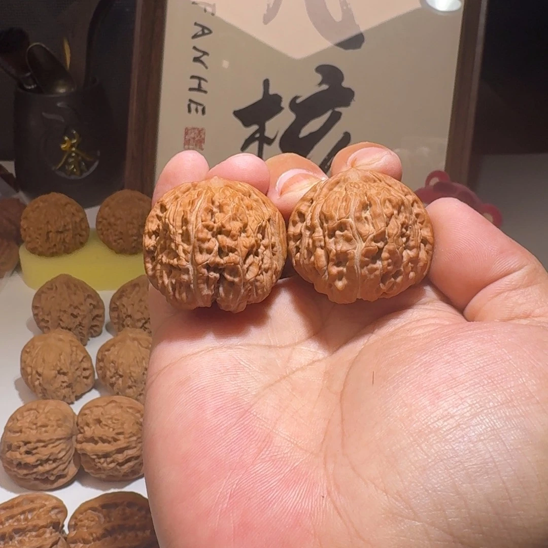 吊坠文玩核桃36尺寸拱桥楼