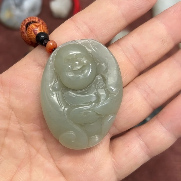 和田玉（糖玉）未镶嵌颈饰