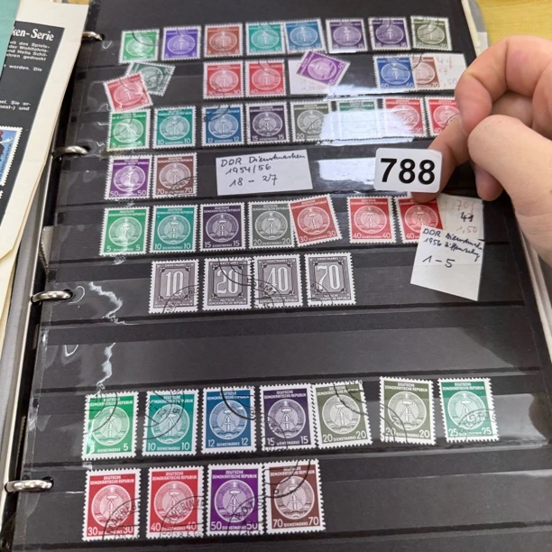 外国信销普票有邮戳邮票含册788