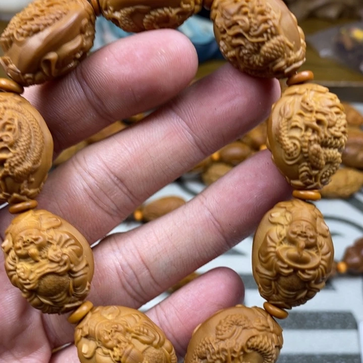 橄榄核手串/手链橄榄核雕工艺手串