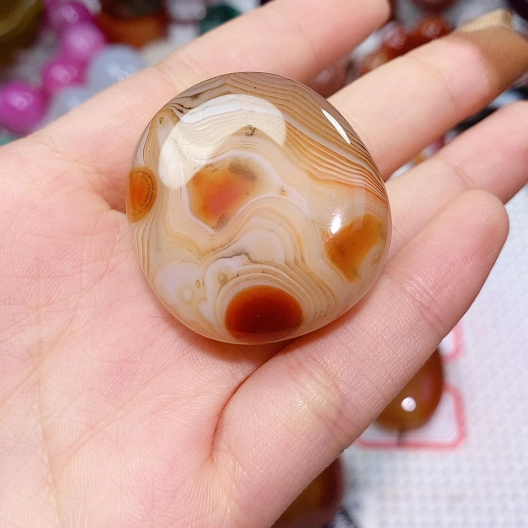 酷***哥玛瑙/玉髓未镶嵌珠宝奇石