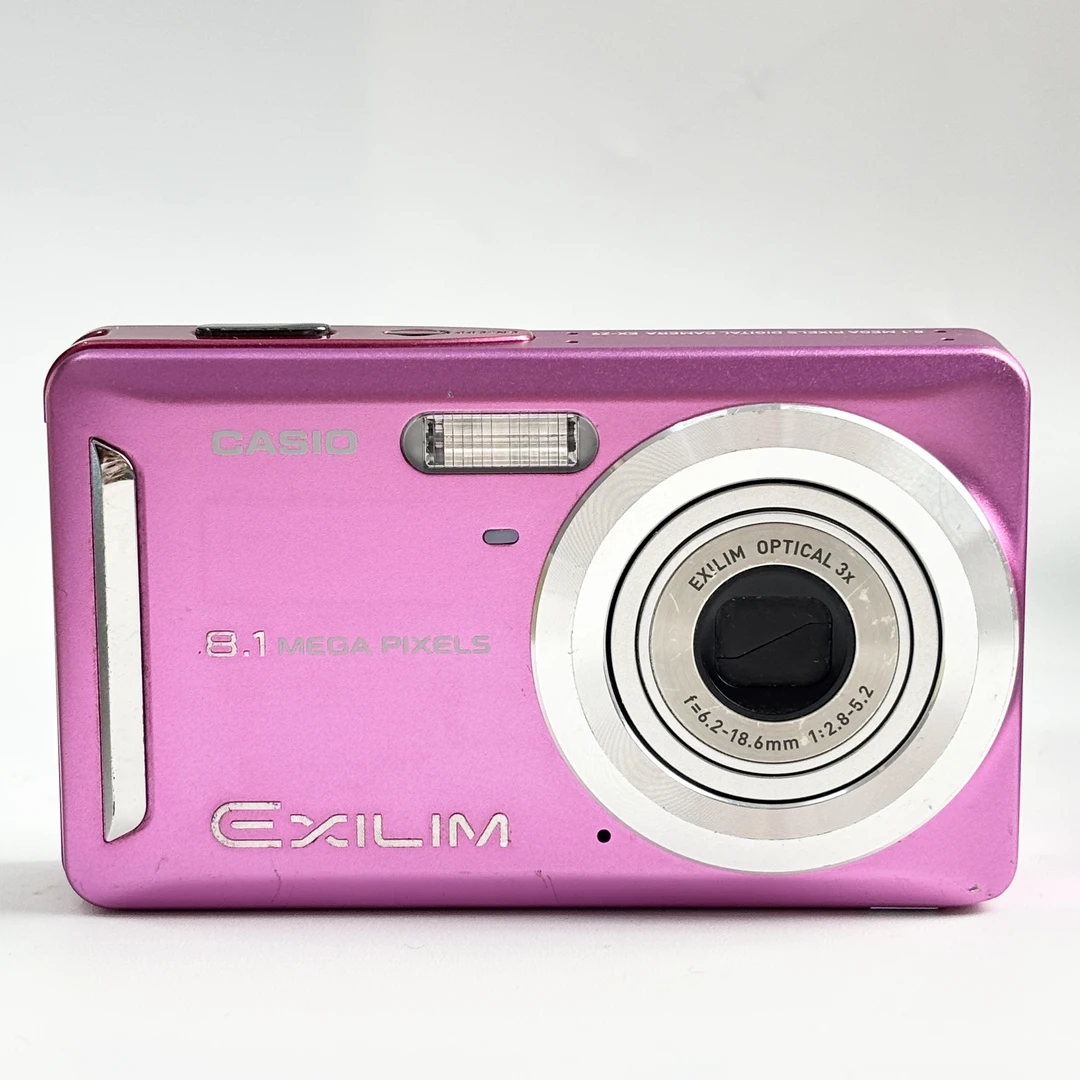 95新 Casio/卡西欧 z9粉色810万像素3倍变焦复古ccd数码相机
