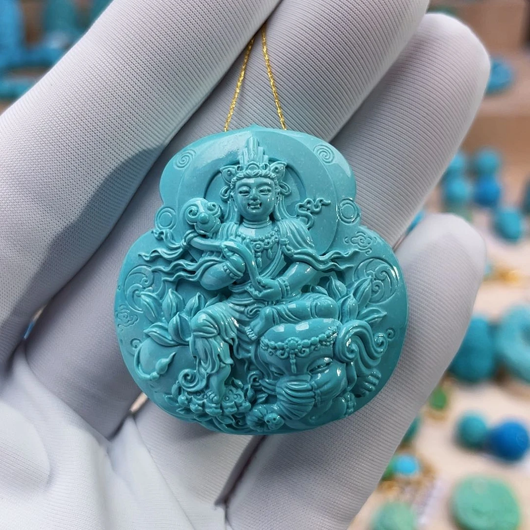 绿松石珠宝奇石未镶嵌