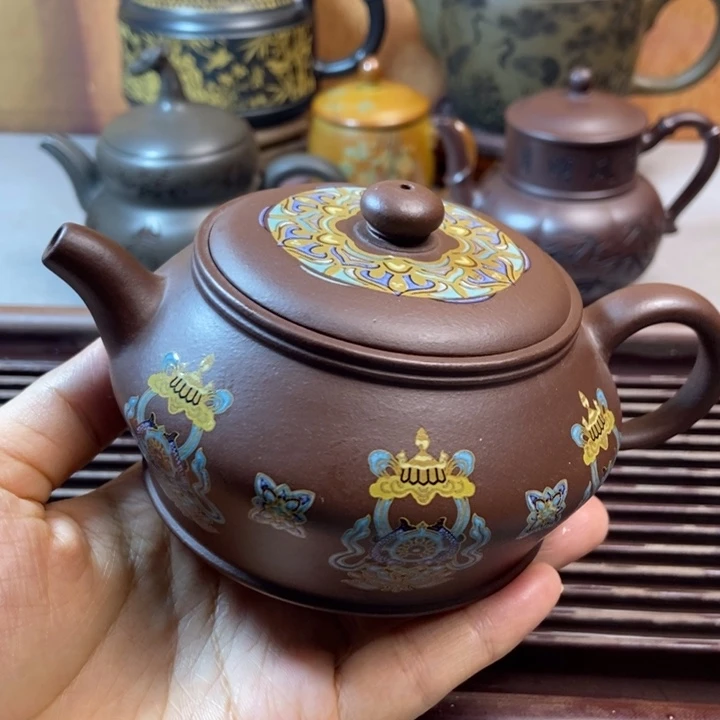 紫砂茶壶紫砂全手工定制