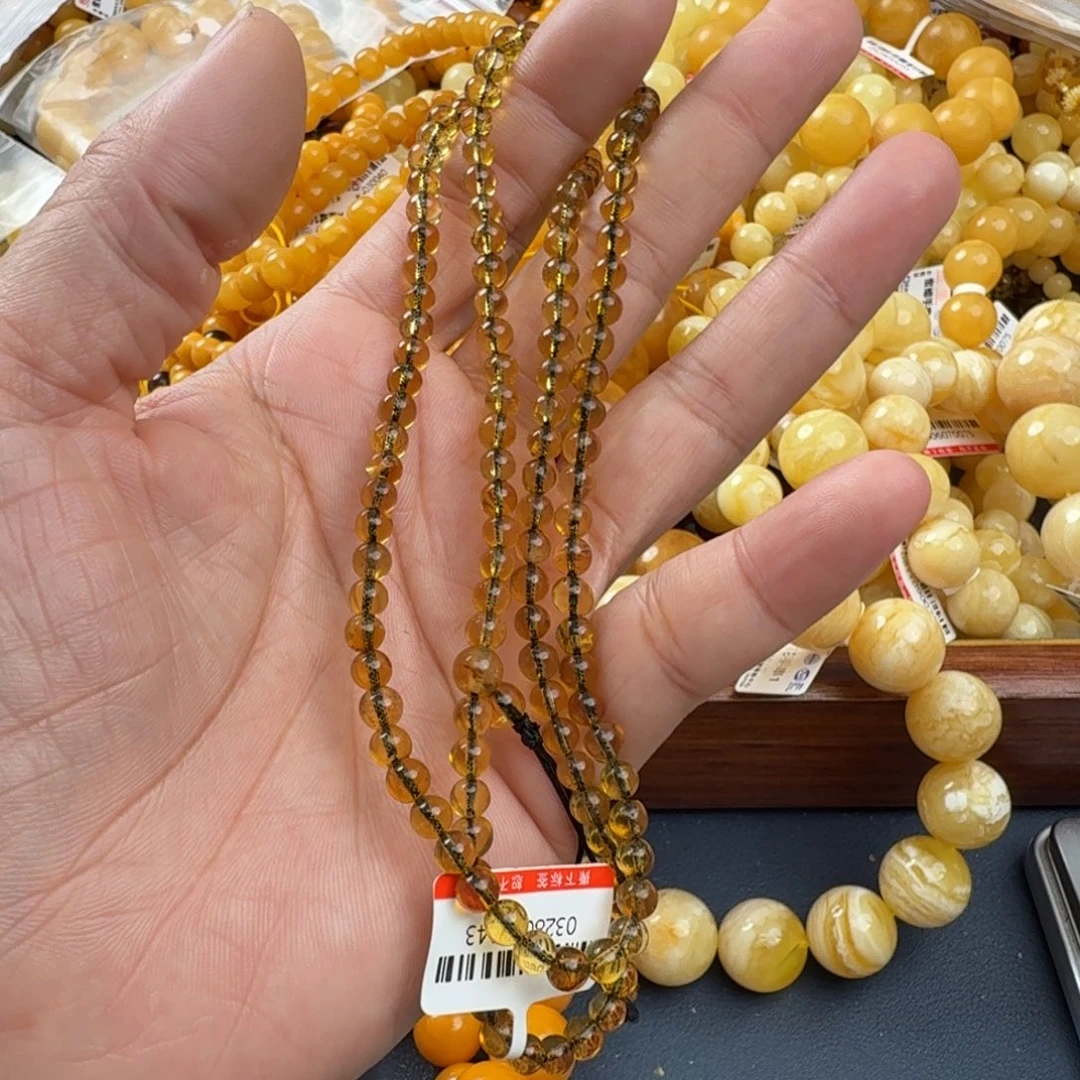 琥珀未镶嵌珠宝奇石