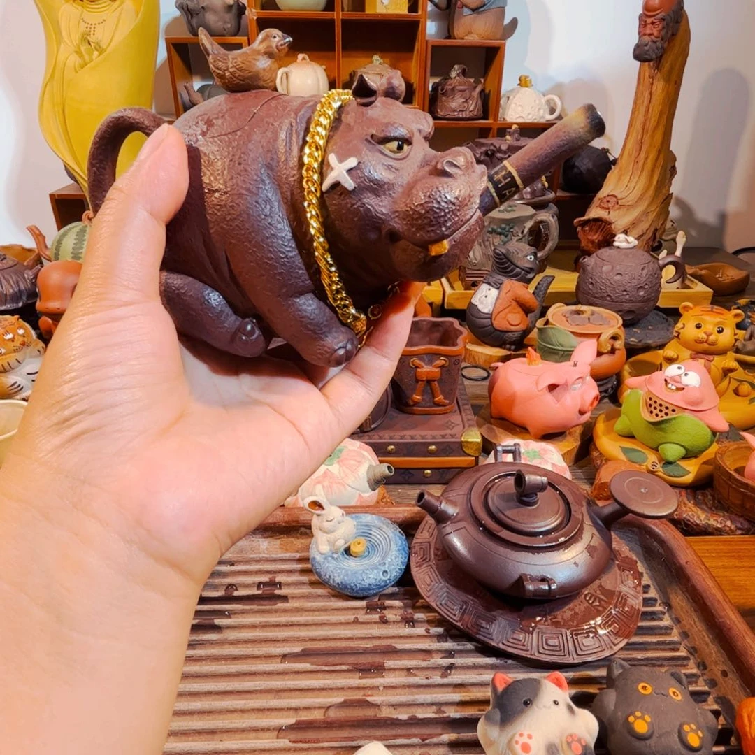 茶壶红泥纯手工制作方法可以