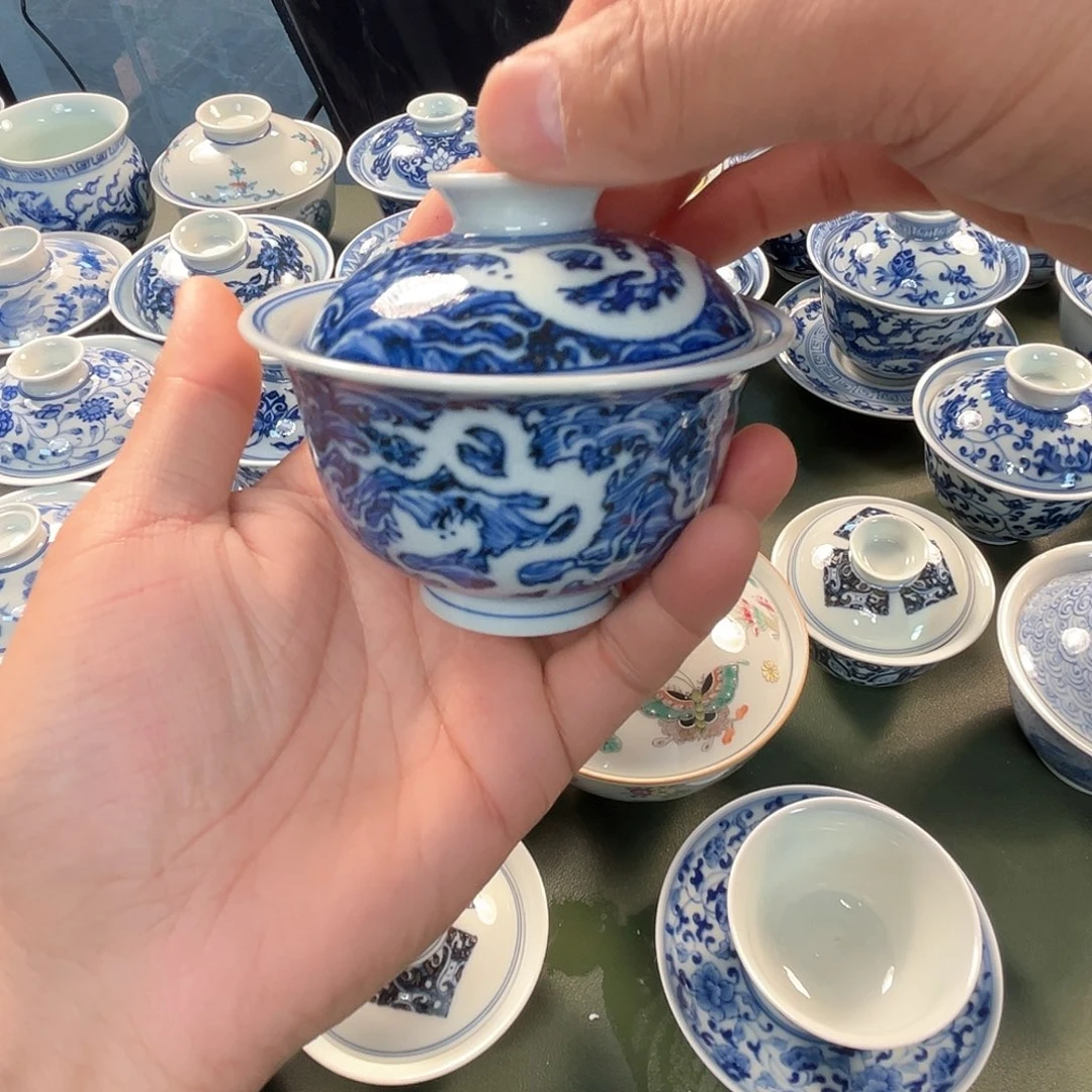 杯青花瓷器青花瓷器