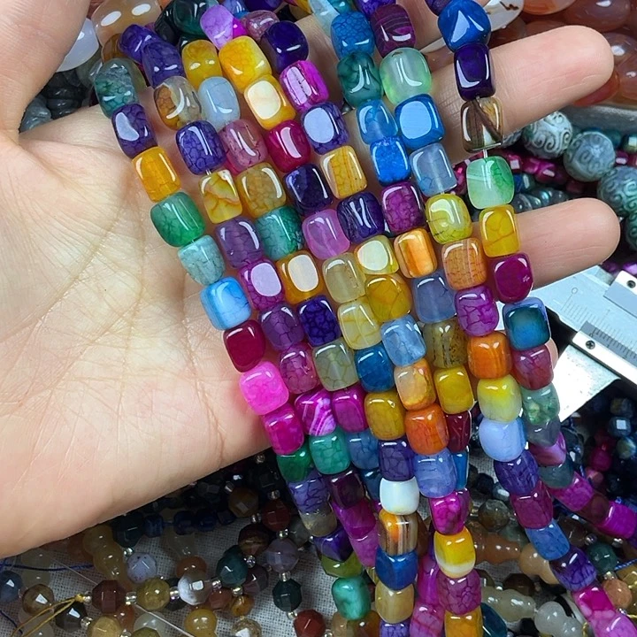 查罗石散珠合金卡7*10方糖一条