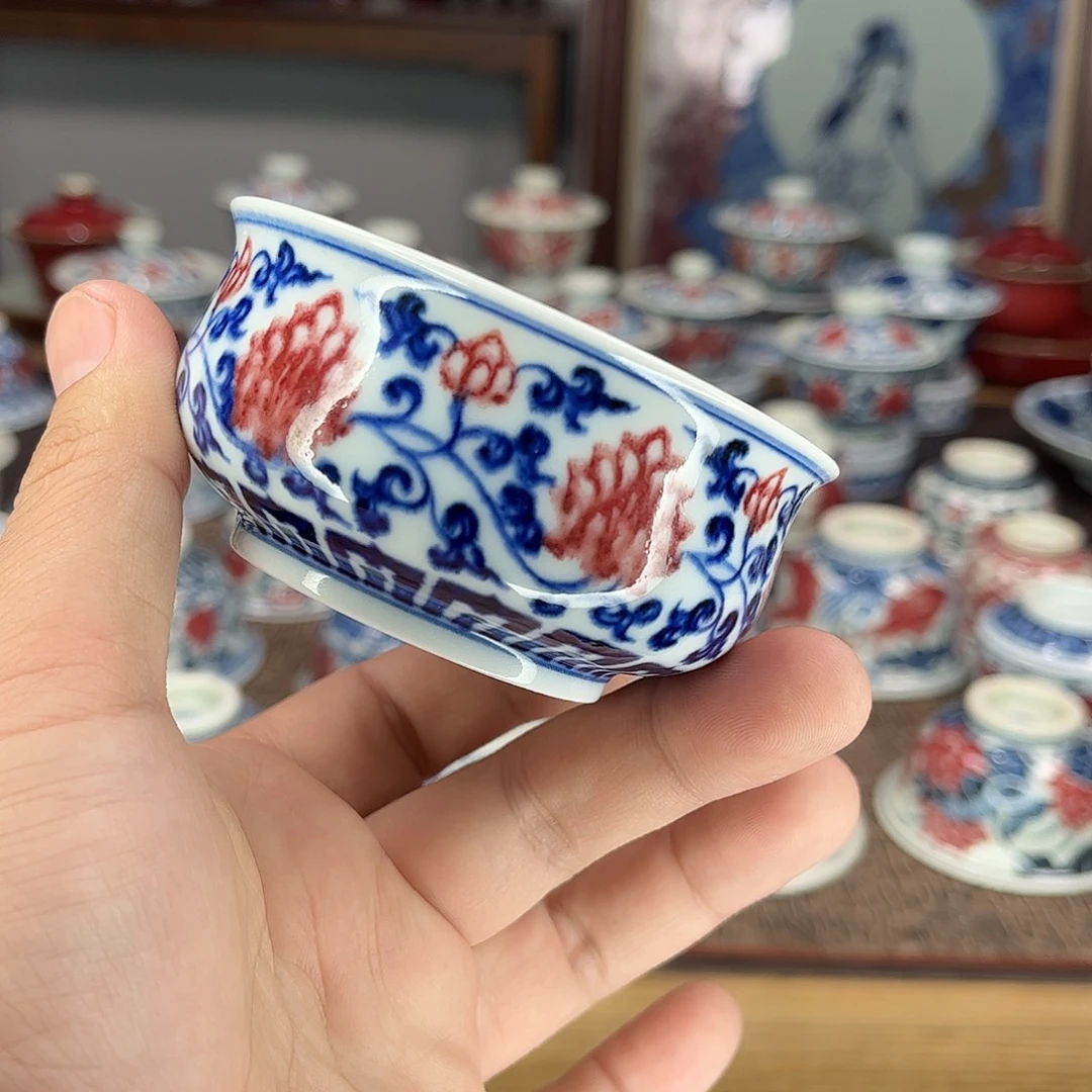 陶景德镇陶瓷青花釉里红