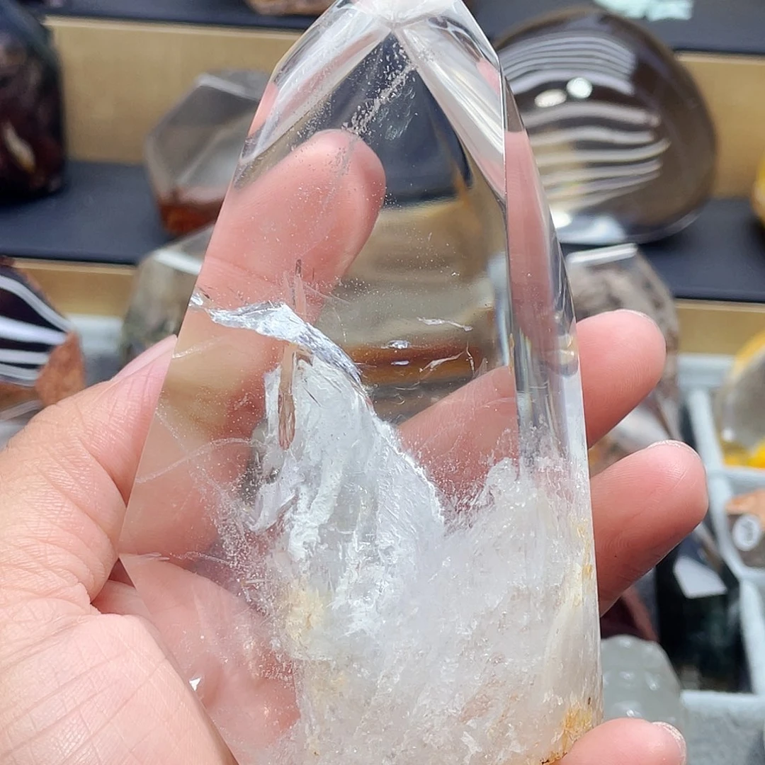 未镶嵌大型摆件（非配饰）水晶红*