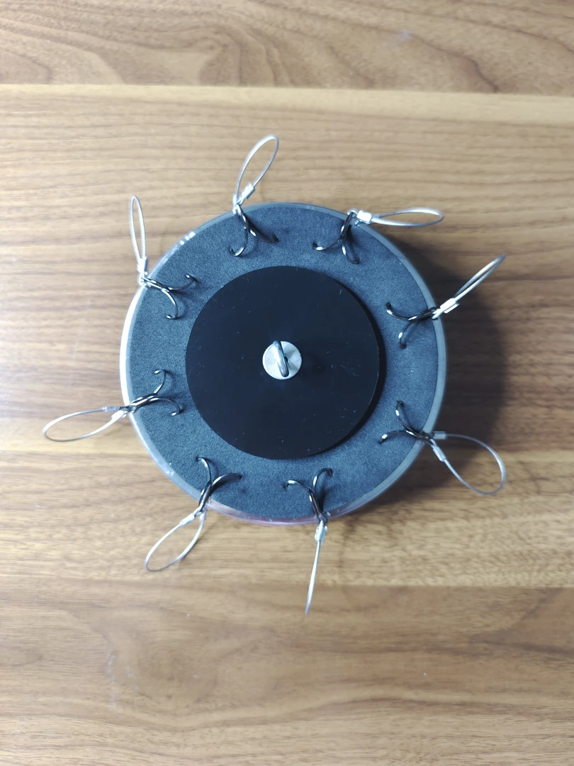 正口血滴子免挂底钓鱼盘赤眼鳟克星红眼神器挂鸡肠三本鱼钩浮钓款