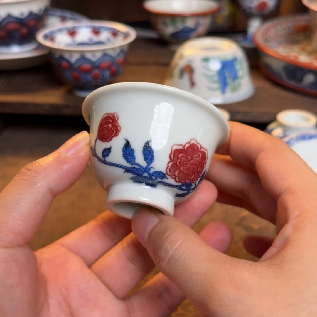 纯手工手绘陶瓷茶具