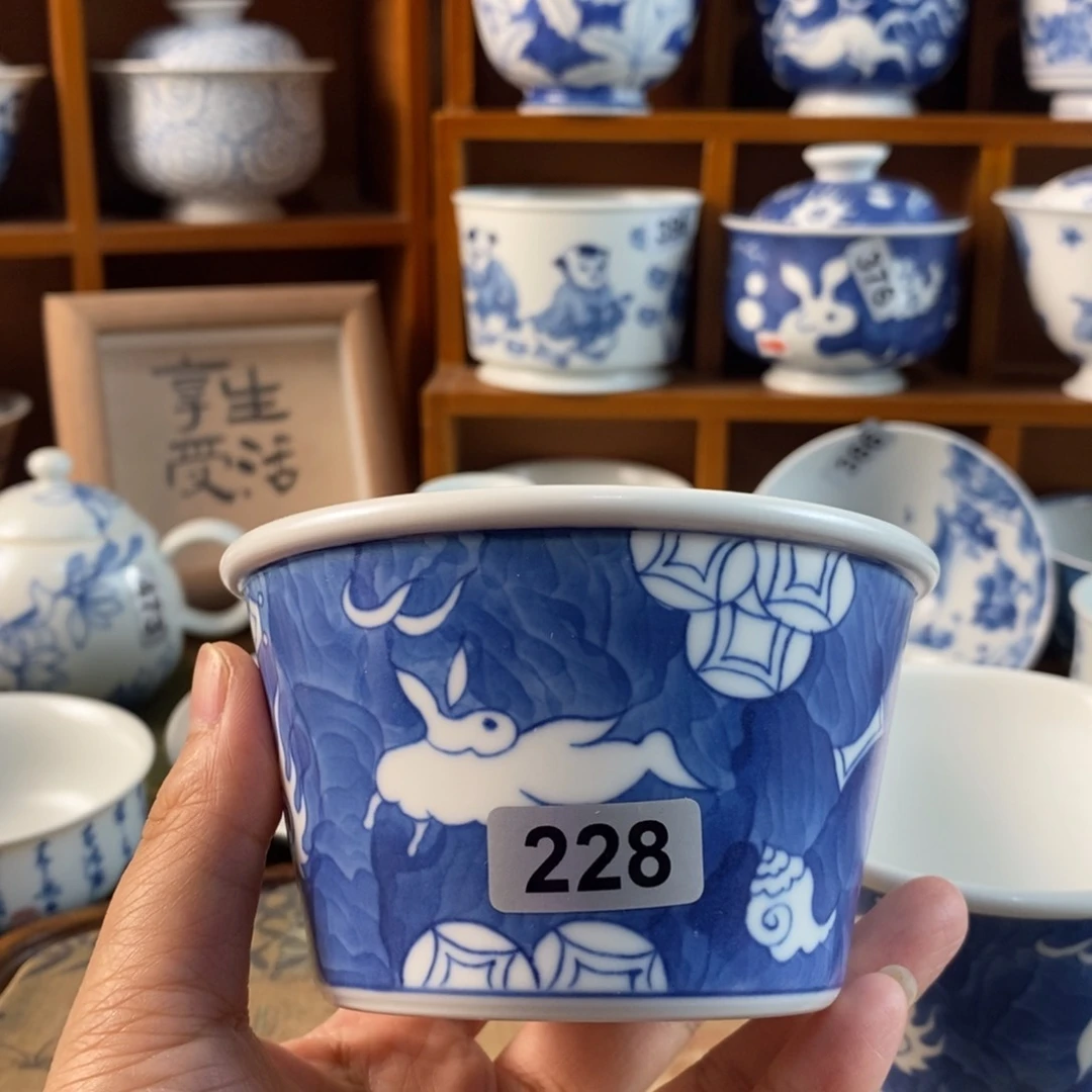 瓷片景德镇陶瓷手绘茶器228