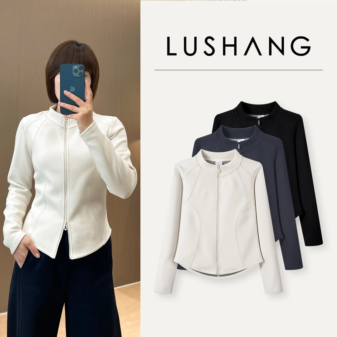 【小蛮腰2.0】防风立领，储热锁温！露赏2025秋冬双拉链薄绒上衣外套