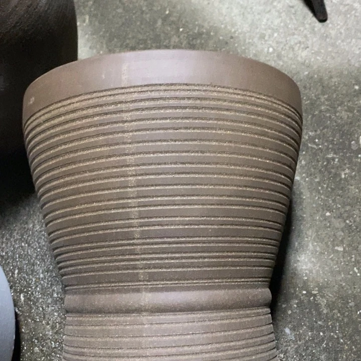 紫砂花盆高约30口约30