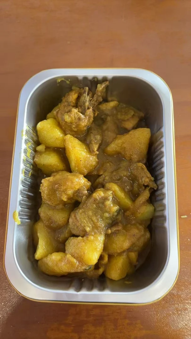 朱珠家私房咖喱鸡块