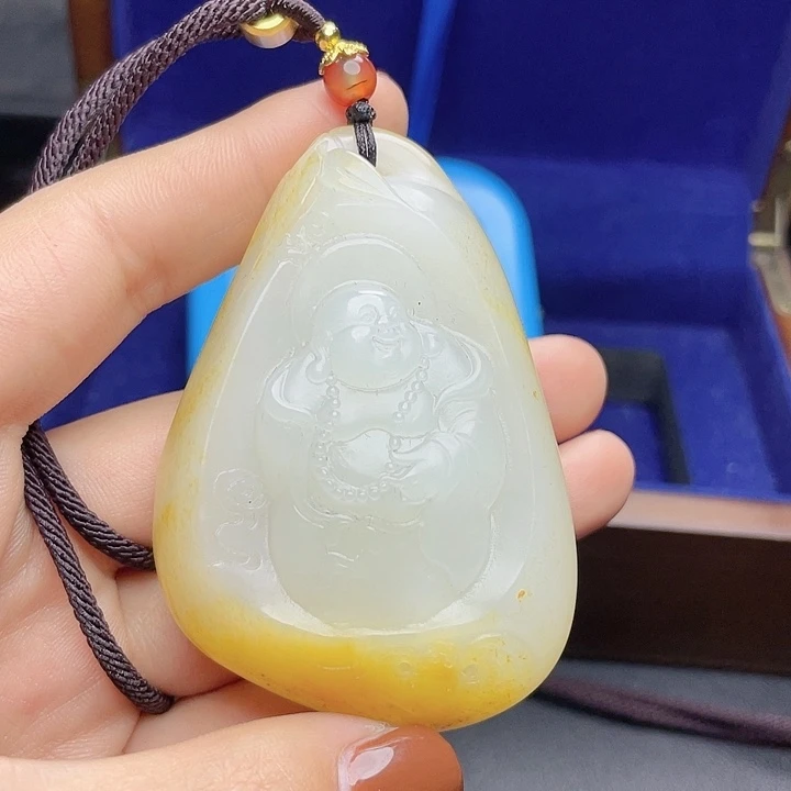 和田玉挂件未镶嵌智*T