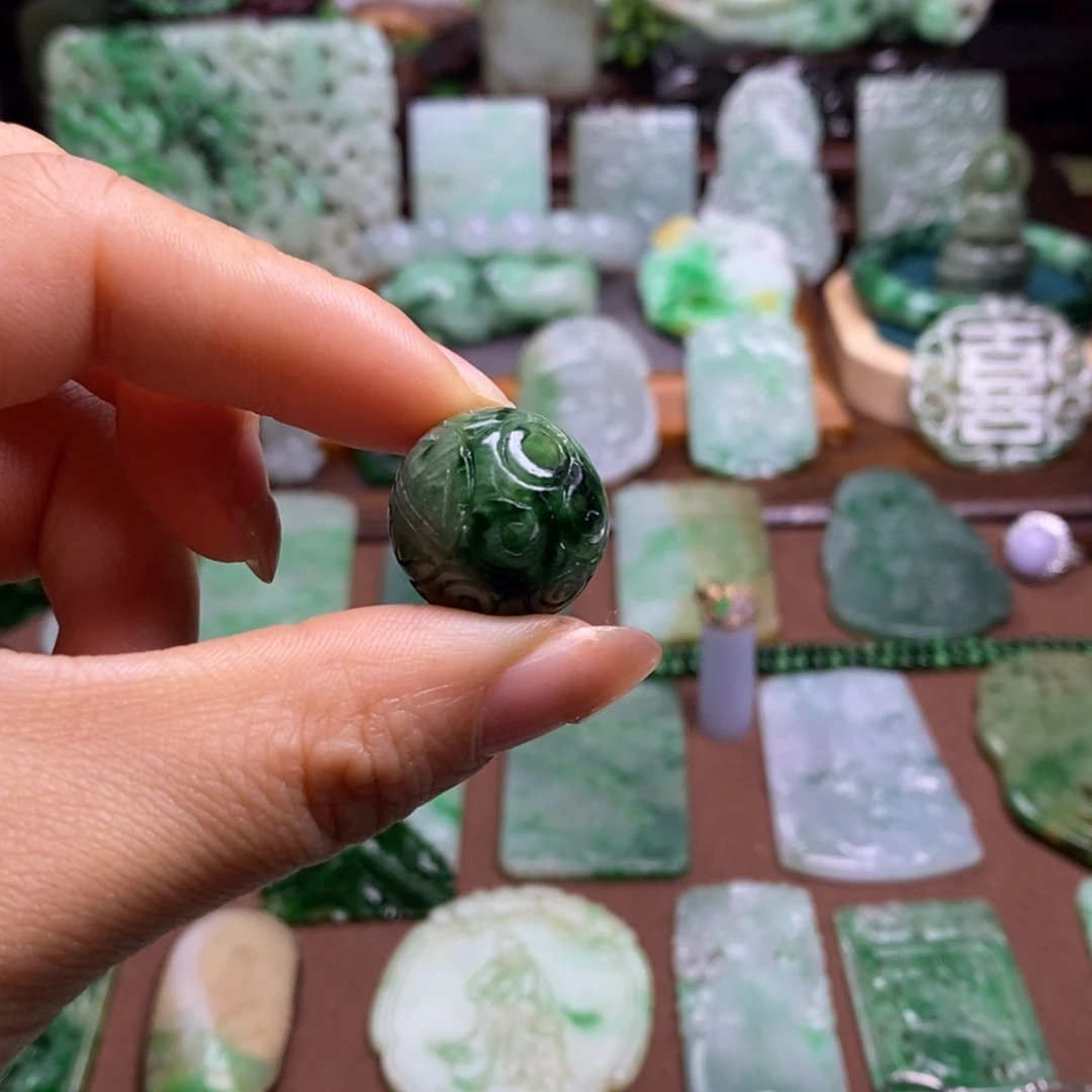 慧***秋翡翠未镶嵌挂件11111111111111