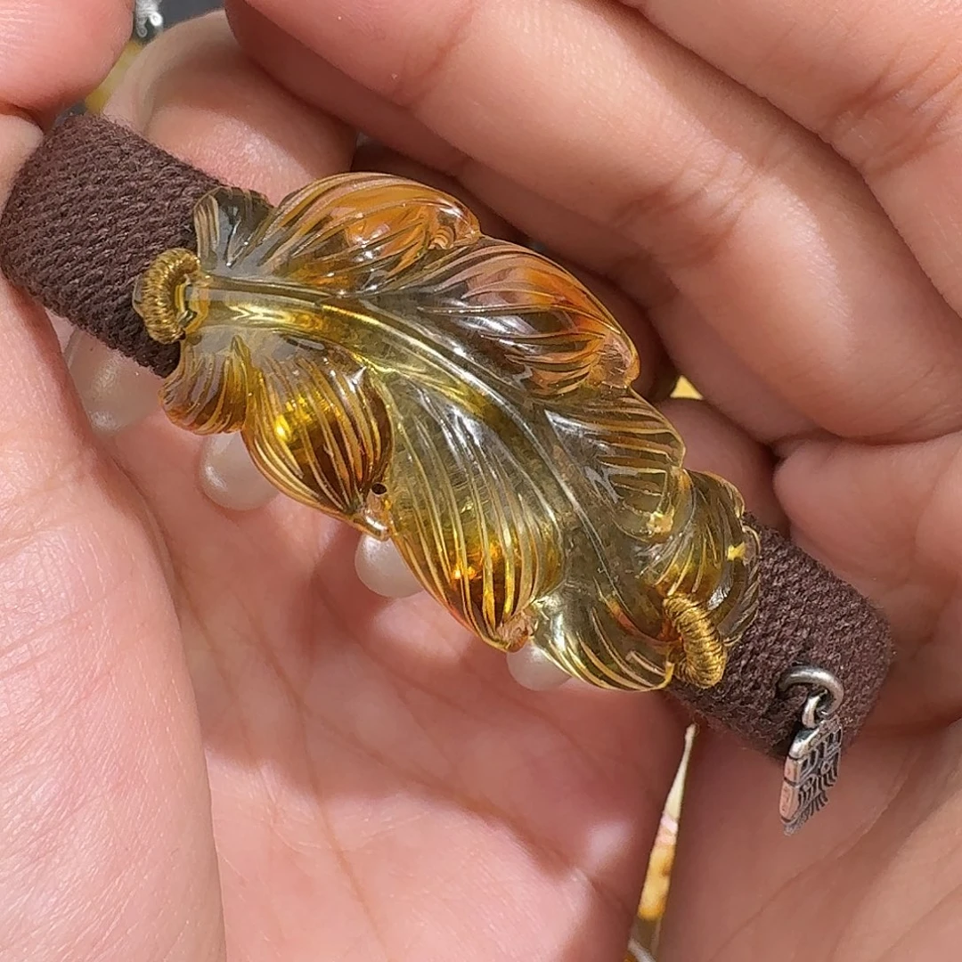 琥珀未镶嵌裸石你