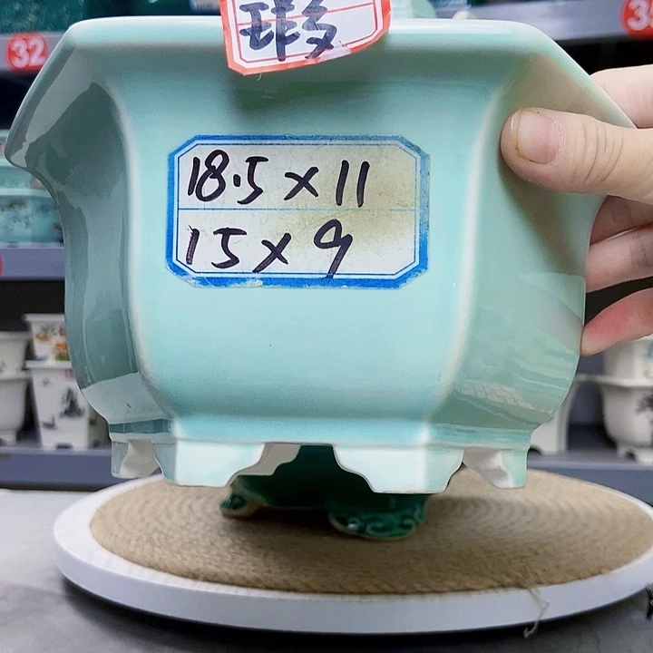 紫砂花瓶紫砂花盆