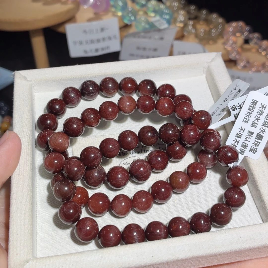 用***3未镶嵌水晶手串9号 F3条