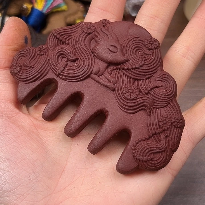 珠串花蕊夫人凤九大梳