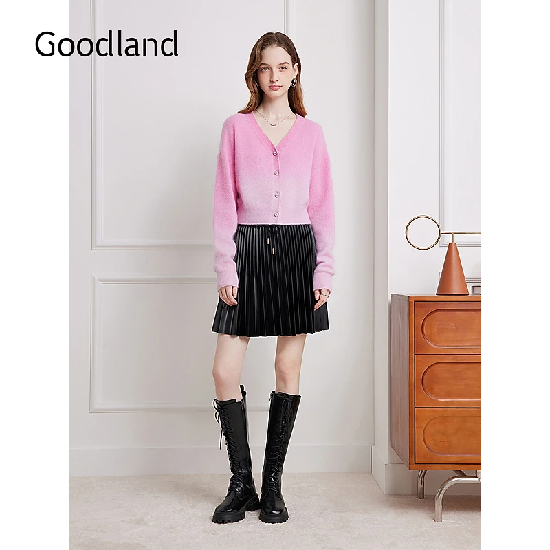 Goodland美地2025秋毛针织衫LC35306260毛衣