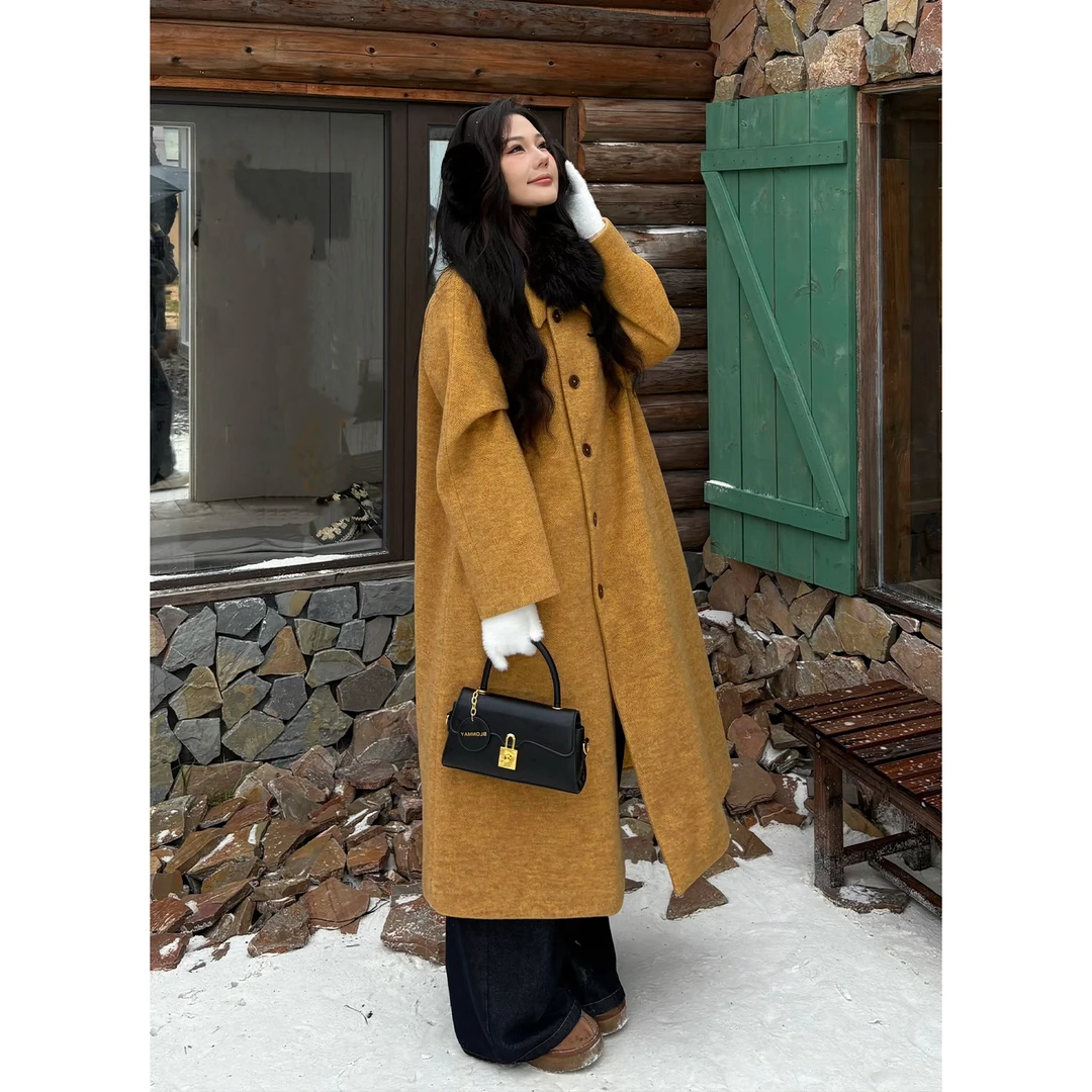 【暮光之城】蛋妹大码女装微胖mm冬经典简约棉服大衣外套DM35412