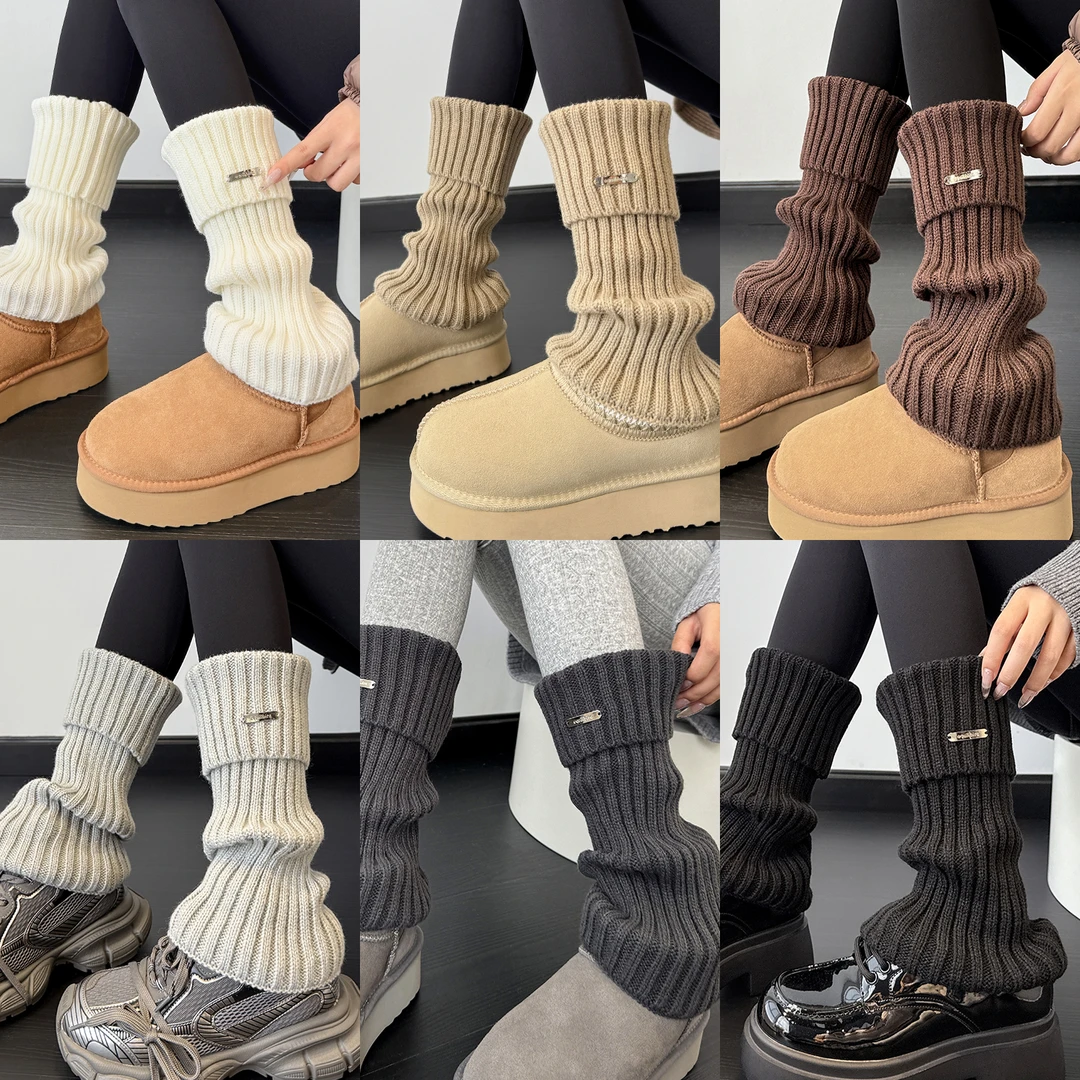 袜套堆堆袜女秋季小腿袜子2025新款爆款显瘦不掉筒腿套女款秋冬款