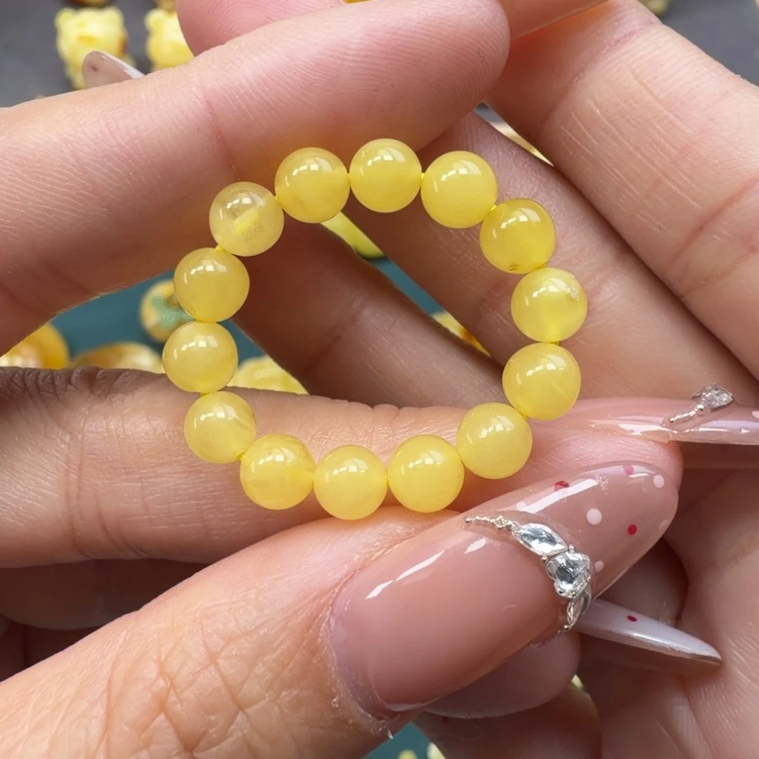 琥珀未镶嵌裸石蜜蜡