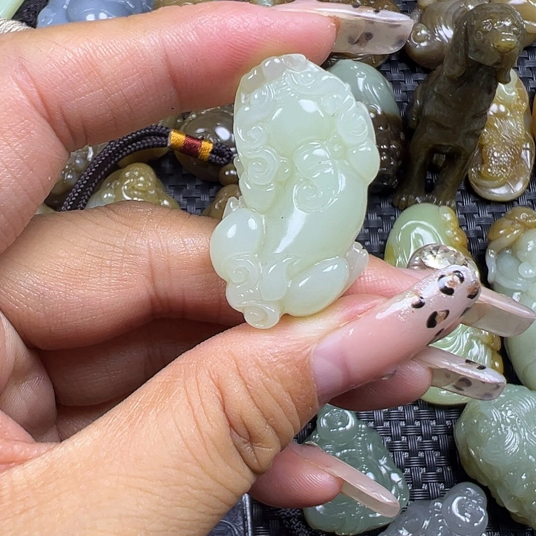 和田玉未镶嵌颈饰手链款